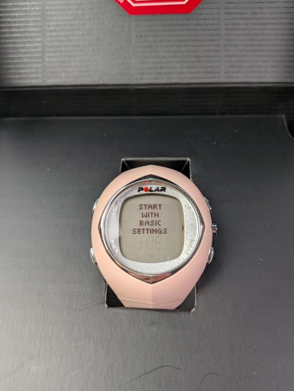 Polar F6 Heart Rate Monitor Fitness Watch New Battery Pink Original Box Manual